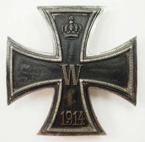 Preussen: Eisernes Kreuz, 1914, 1. Klasse - Feldhilfsarzt Martz 16.V.1918. - фото 3