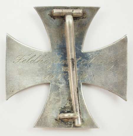 Preussen: Eisernes Kreuz, 1914, 1. Klasse - Feldhilfsarzt Martz 16.V.1918. - фото 5