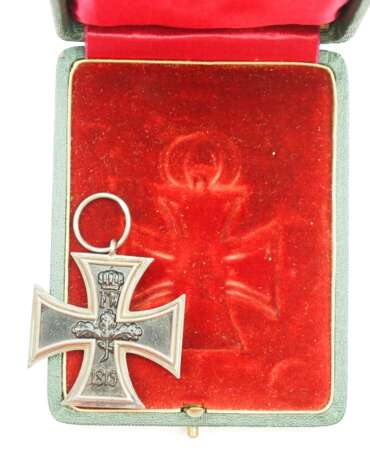 Preussen: Eisernes Kreuz, 1914, 2. Klasse, im Etui - S-W. - Foto 3