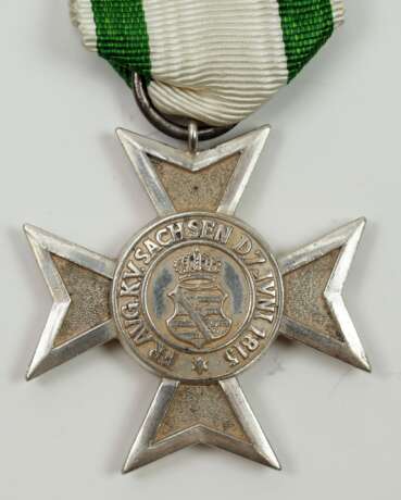 Sachsen: Zivilverdienstorden, 2. Modell (1911-1918), Verdienstkreuz. - Foto 1
