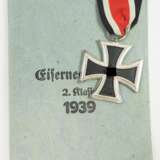 Eisernes Kreuz, 1939, 2. Klasse, in Verleihungstüte. - фото 1