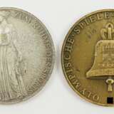 Olympische Spiele 1936: Silber und Bronze Medaille. - Foto 2
