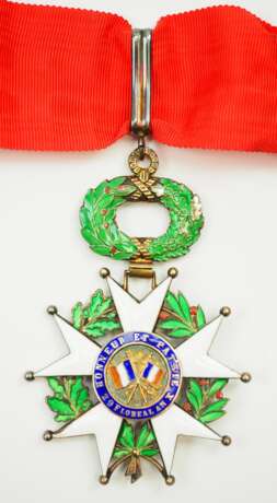 Frankreich: Orden der Ehrenlegion, 11. Modell (seit 1962), Komtur Kreuz. - photo 3