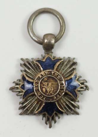 Großbritannien: Der sehr bedeutende Orden des Britischen Empire, 1. Modell (1917-1936), Großkreuz Bruststern Miniatur. - photo 1