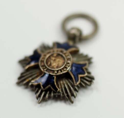 Großbritannien: Der sehr bedeutende Orden des Britischen Empire, 1. Modell (1917-1936), Großkreuz Bruststern Miniatur. - Foto 2