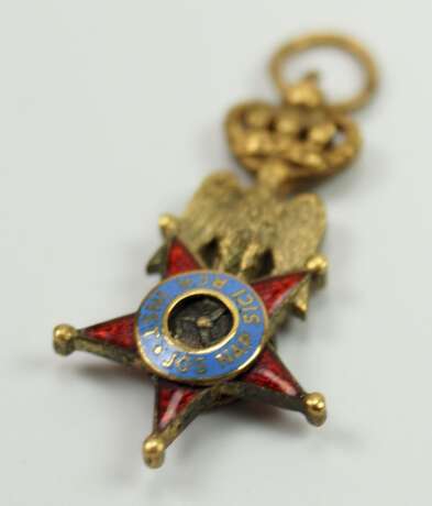 Sizilien: Königlicher Orden der Beiden Sizilien, 2. Modell (bis 1808), Miniatur. - photo 2
