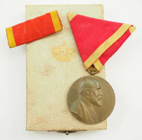 Liechtenstein: Jubiläums-Erinnerungs-Medaille 1908. - Foto 1
