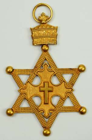 Äthiopien: Orden vom Siegel König Salomons, Großkreuz-/ Komtur-Dekoration. - photo 1