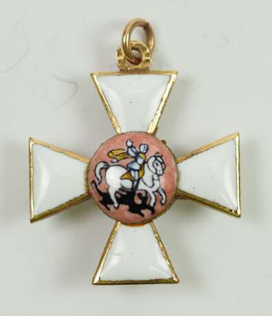 Russland: St. Georgs Orden Miniatur. - Foto 1