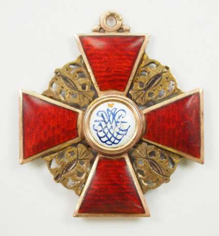 Russland: Orden der hl. Anna, 2. Modell (1810-1917), 3. Klasse - AK. - Foto 3