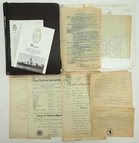 Dokumente und Fotos aus dem Nachlass des Generalmajor Wolfgang von Holwede - Widerstand. - фото 1
