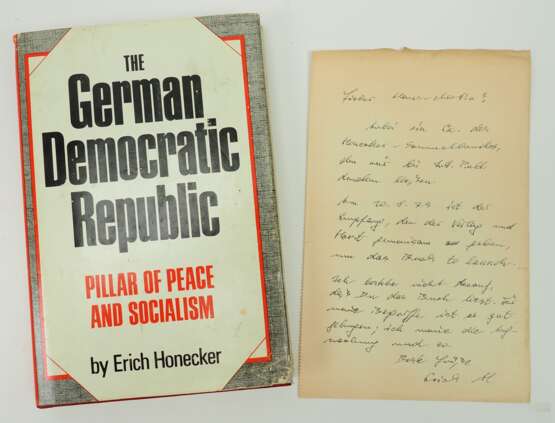Honecker, Erich - The German Democratic Republic. Pillar of peace and socialism. - фото 1