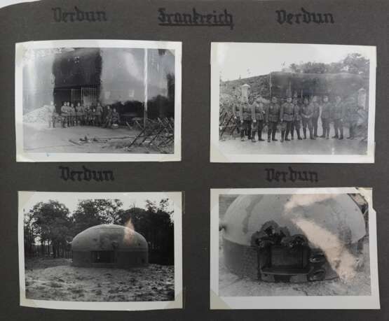 Wehrmacht: Fotoalbum eines Infanteristen - Frankreichfeldzug. - Foto 1