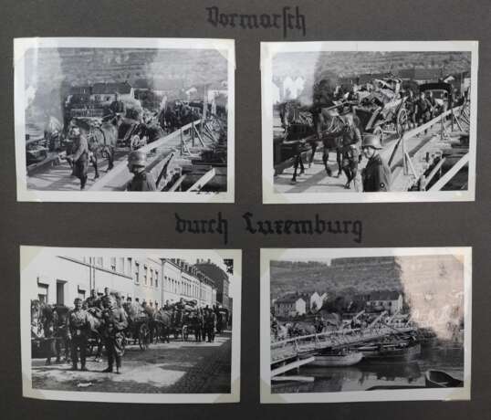Wehrmacht: Fotoalbum eines Infanteristen - Frankreichfeldzug. - Foto 5