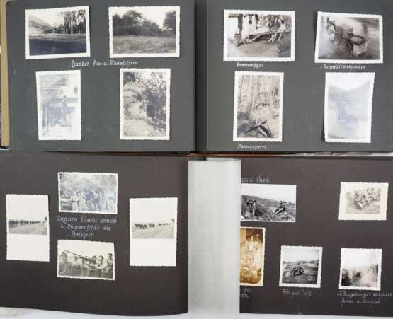 Wehrmacht: 2 Fotoalben eines Angehörigen im Infanterie-Regiment 119. - Foto 2