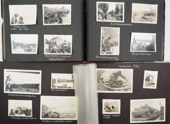 Wehrmacht: 2 Fotoalben eines Angehörigen im Infanterie-Regiment 119. - photo 4