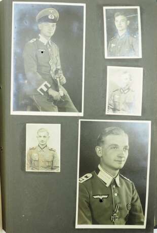 Wehrmacht: Fotoalbum eines Soldaten im Grenz-Infanterie-Regiment 121. - Foto 2