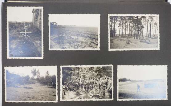 Wehrmacht: Fotoalbum eines Soldaten im Grenz-Infanterie-Regiment 121. - Foto 4