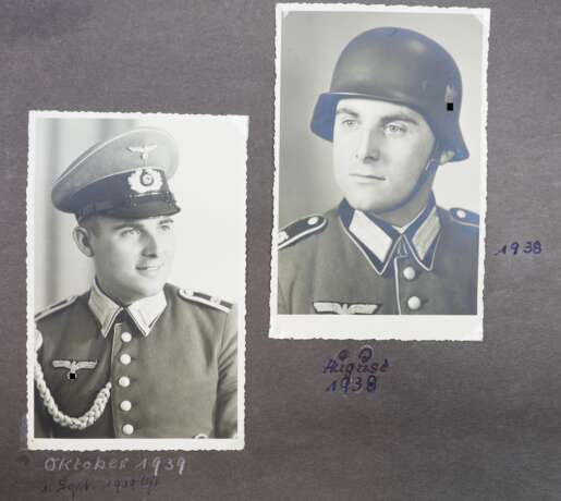 Wehrmacht: 3 Fotoalben eines Angehörigen im Infanterie-Regiment 125. - photo 3