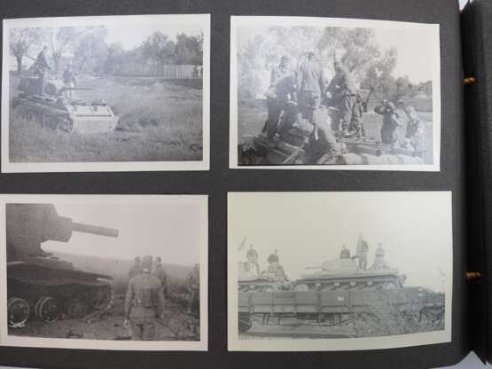 Wehrmacht: Fotoalbum und Urkunden eines Unteroffiziers der 1./Pz.-Pi.-Btl. 59. - photo 6