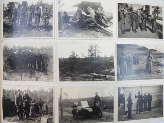 Wehrmacht: Fotoalbum eines Hauptmanns der Artillerie. - фото 2