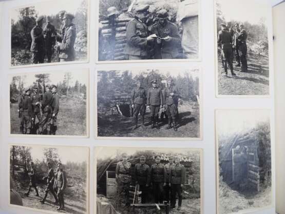 Wehrmacht: Fotoalbum eines Hauptmanns der Artillerie. - Foto 3