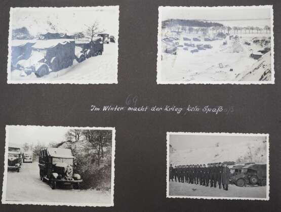 Luftwaffe: Fotoalbum eines Unteroffiziers im Flak-Regiment 3. - Foto 6