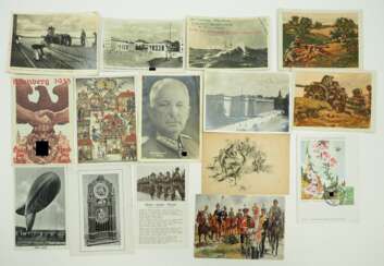 3. Reich: Lot Postkarten.