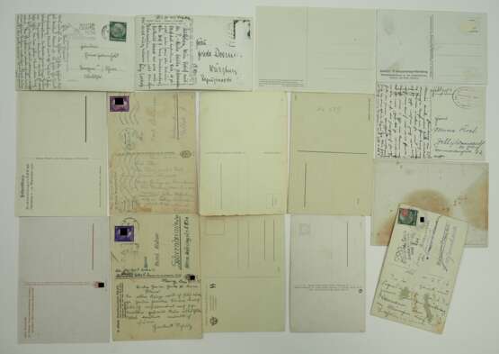 3. Reich: Lot Postkarten. - фото 2