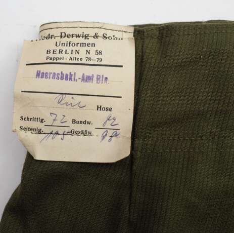 Wehrmacht: Stiefelhose zur Tropenuniform - Kammerstück. - photo 5