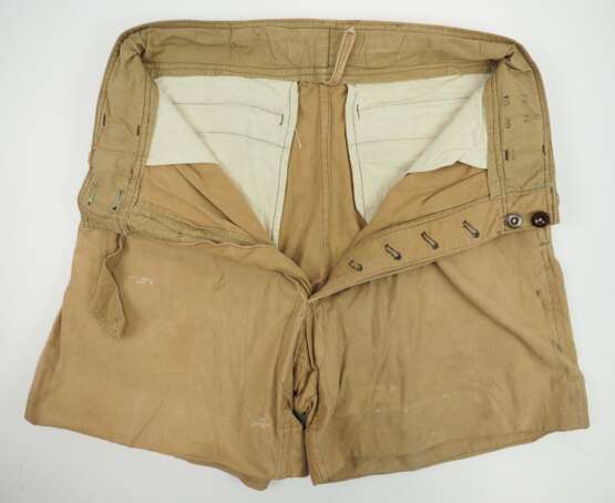 Wehrmacht: Kurze Tropenhose - Kammerstück. - photo 2