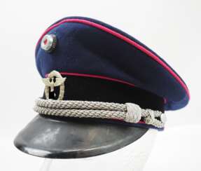 Feuerschutzpolizei: Schirmmütze, für Offiziere.