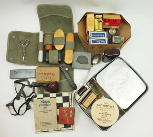 Wehrmacht: Lot persönliche Ausrüstungsgegenstände. - фото 1