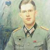 Wehrmacht: Gemälde eines Artillerie-Offiziers. - photo 1