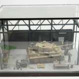 Wehrmacht Diorama einer Panzer Werkstatt. - Foto 4