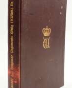 Antiquarian books. Württemberg: Regimentsgeschichte Dragoner-Regiment „König“ (2. württembergisches) Nr. 26 - aus dem Nachlass eines Vizewachtmeisters und Angehörigen der Palastwache.