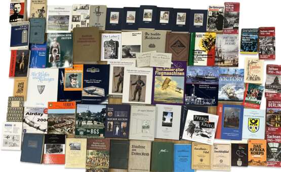 Militär Literatur Lot - Teil 6. - Foto 1