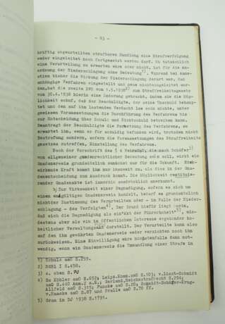 Roller, Walter: Zuständigkeit und Verfahren in Gnadensachen seit 1933. - фото 2