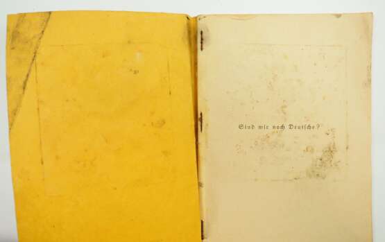 Adolf Hitler Bibliothek: Schmidt, Hermann: Sind wir noch Deutsch. - фото 3