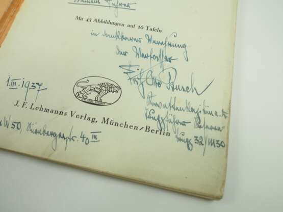 Adolf Hitler Bibliothek: Busch, Fritz Otto: Flug nach England. Ein Beitrag zum gegenseitigen Verstehen. - photo 2