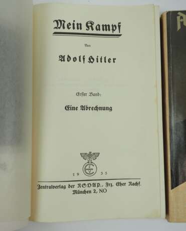 Hitler, Adolf: Mein Kampf - 2 Bände. - photo 2