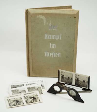 Raumbildalbum "Der Kampf im Westen"- Produktionsfehler. - photo 1