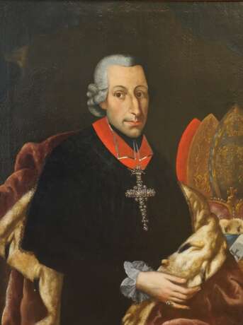 Ölgemälde des Fürstbischof von Würzburg und Bamberg Franz Ludwig von Erthal. - фото 1