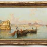 Carelli, Giuseppe (Neapel 1858 - 1921): Fischer vor der Küste Neapels. - Foto 2
