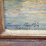 Carelli, Giuseppe (Neapel 1858 - 1921): Fischer vor der Küste Neapels. - Foto 3