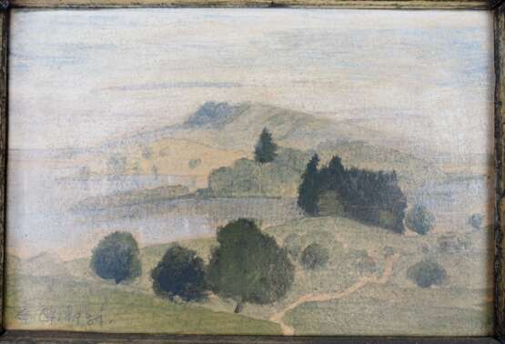 Steppes, Edmund (1873 Burghausen - 1968 München): Landschaftsansicht - 5 Exemplare. - photo 2
