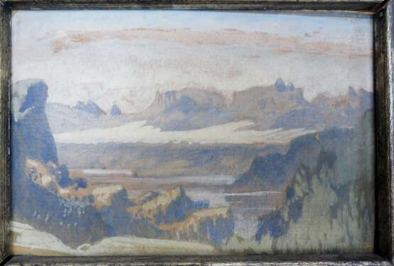 Steppes, Edmund (1873 Burghausen - 1968 München): Landschaftsansicht - 5 Exemplare. - Foto 4