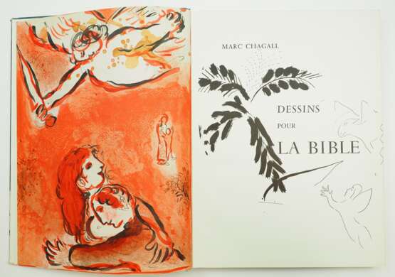 Chagall, Marc: Bibel mit Illustrationen von Marc Chagall - 1960. - Foto 2