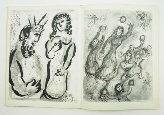 Chagall, Marc: Bibel mit Illustrationen von Marc Chagall - 1960. - Foto 4