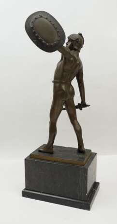 Thiermann, F.: Bronze eines Gladiators in Kampfmontur. - Foto 2